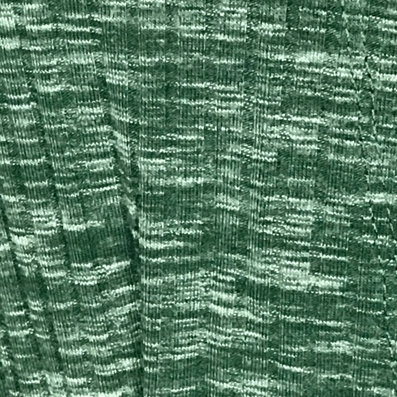 Green Ribbed LuLaRoe Sarah Duster Cardigan - Picture 2 of 4